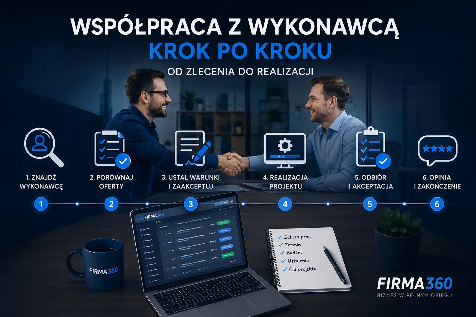 Współpraca z wykonawcą krok po kroku - od zlecenia do realizacji